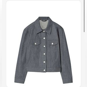 COS denim jacket. Gray. Never worn. Size M